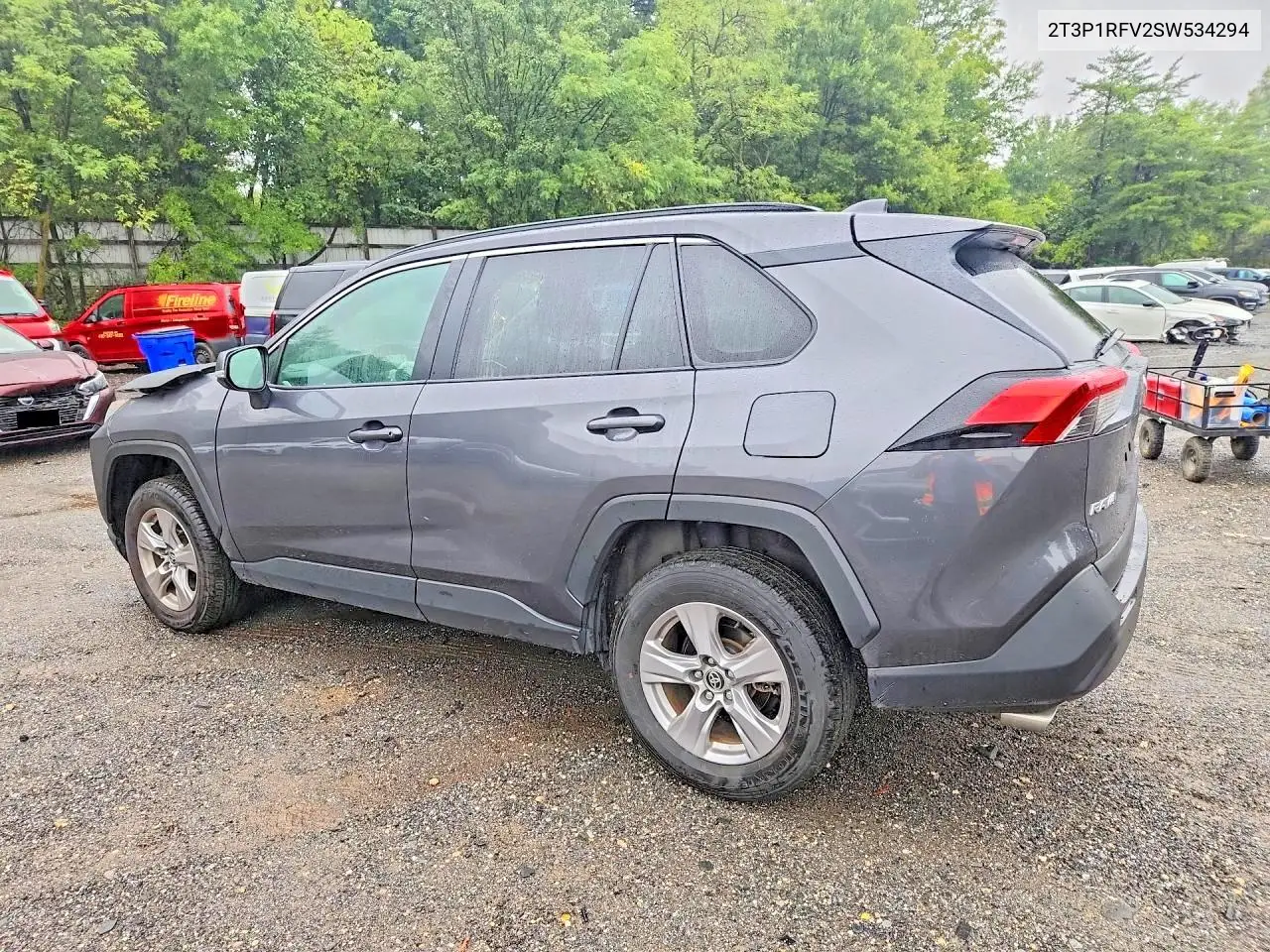 2025 TOYOTA RAV 4 VIN 2T3P1RFV2SW534294 — фото 3