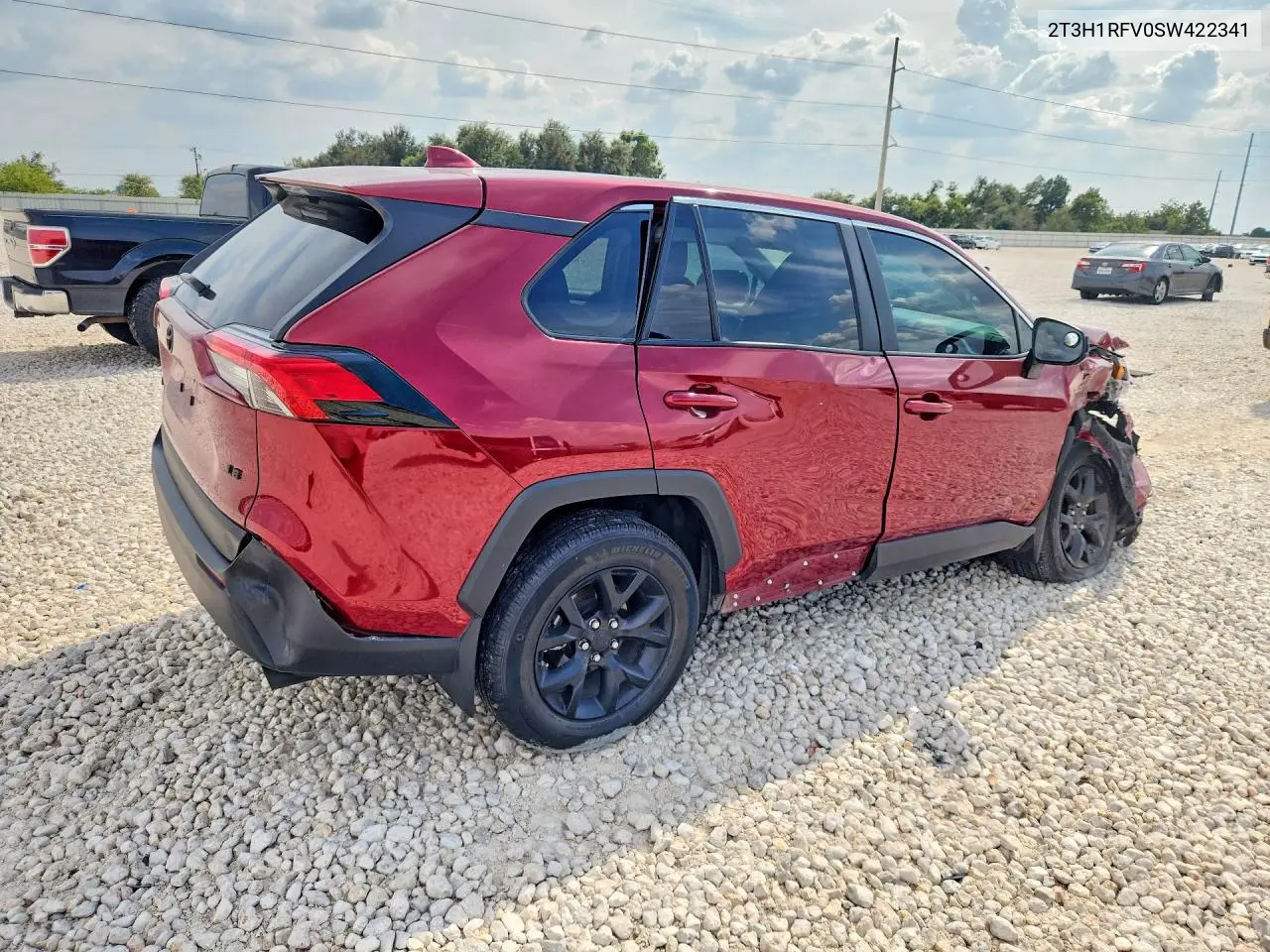 2025 TOYOTA RAV 4 VIN 2T3H1RFV0SW422341 — фото 3