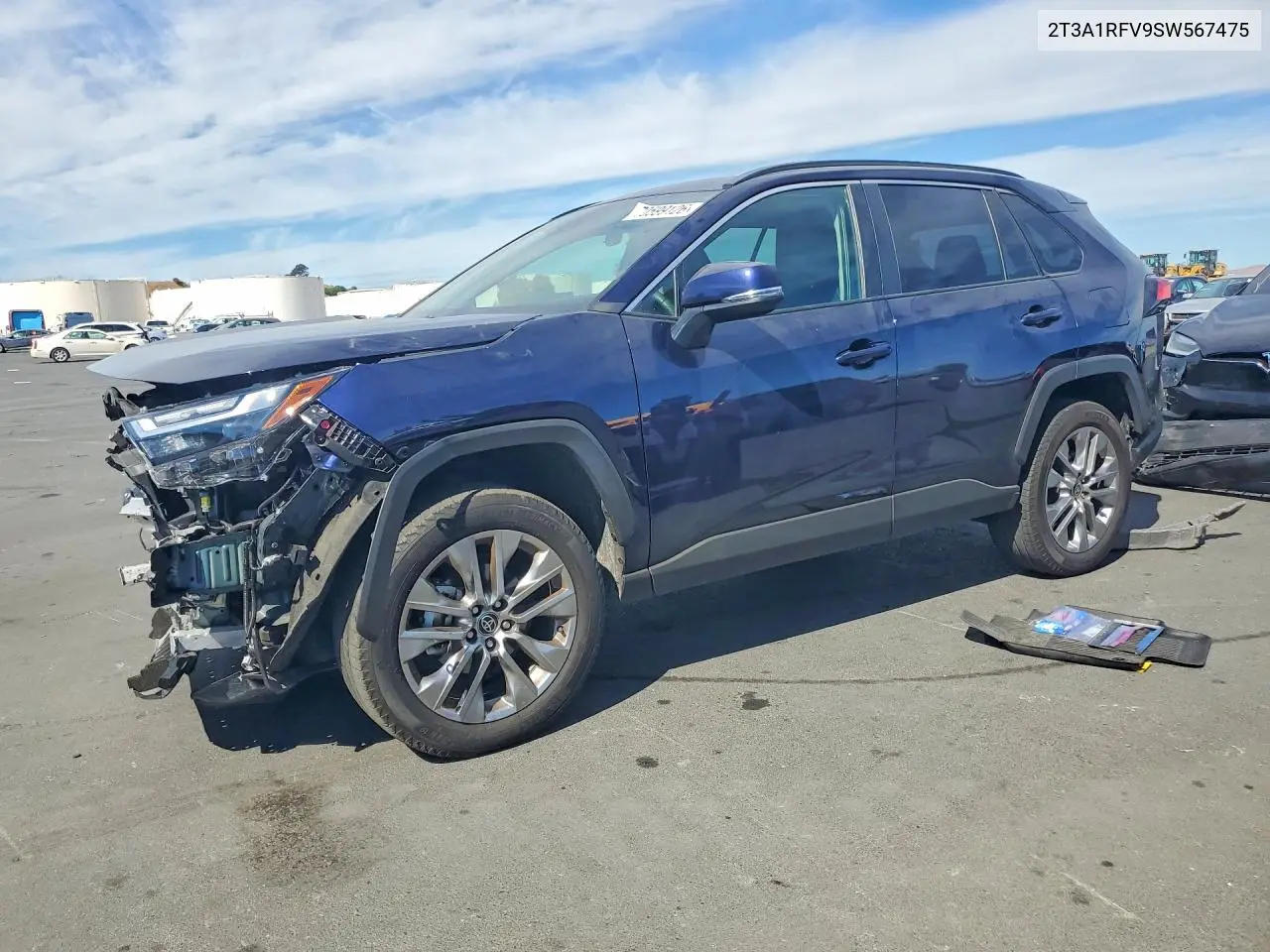 2025 TOYOTA RAV 4 VIN 2T3A1RFV9SW567475 — фото 2