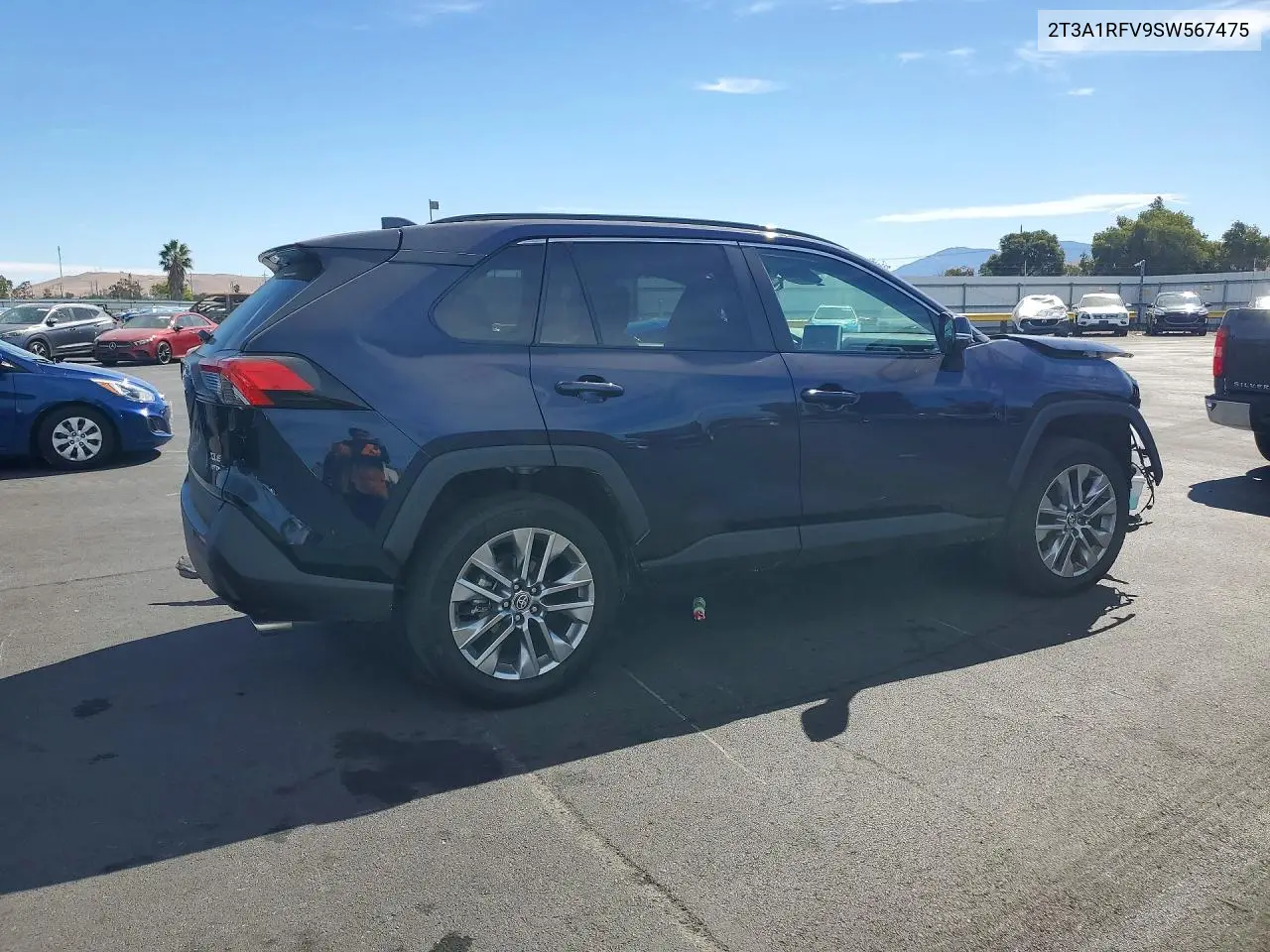 2025 TOYOTA RAV 4 VIN 2T3A1RFV9SW567475 — фото 4