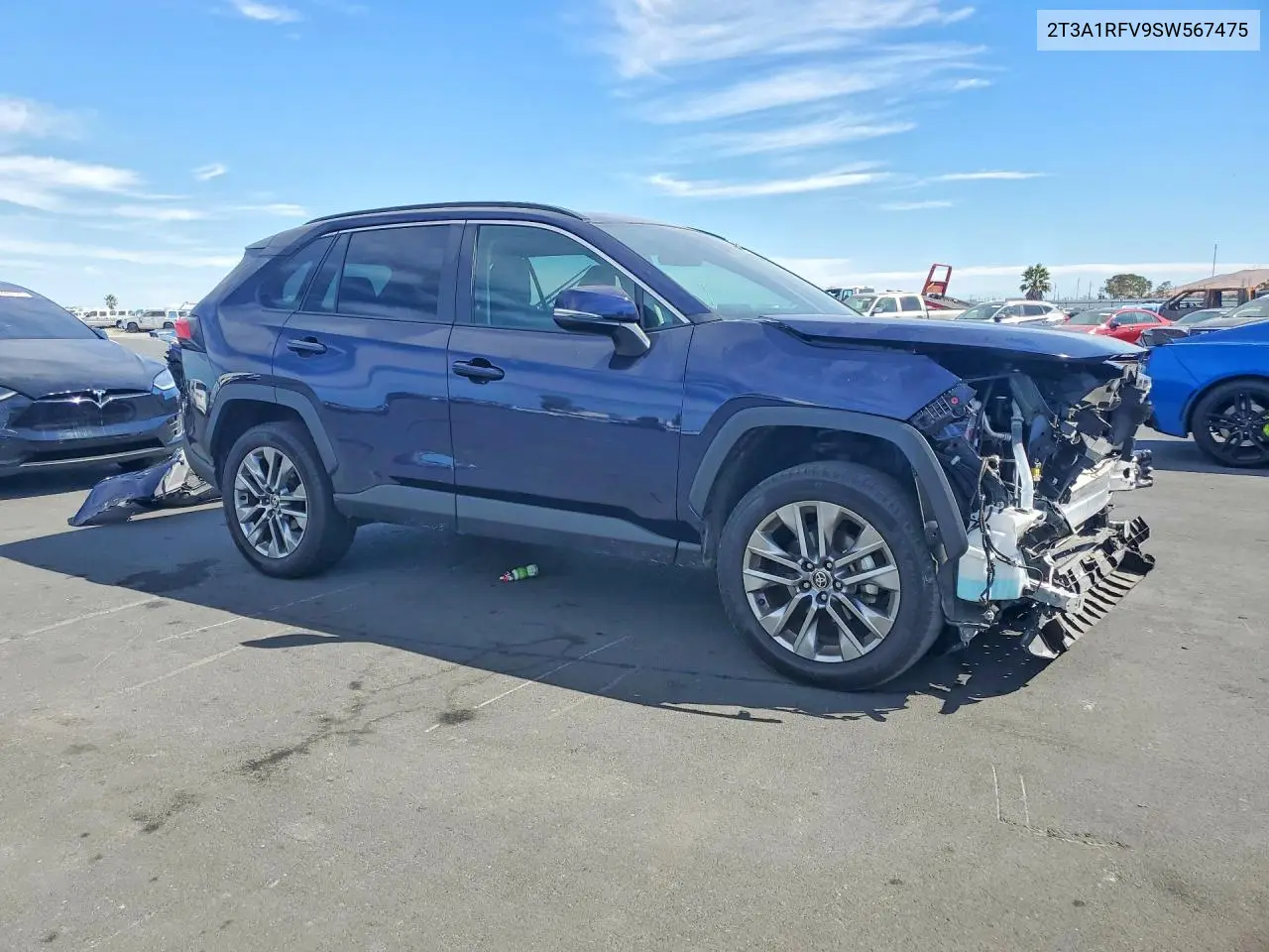 2025 TOYOTA RAV 4 VIN 2T3A1RFV9SW567475 — фото 5
