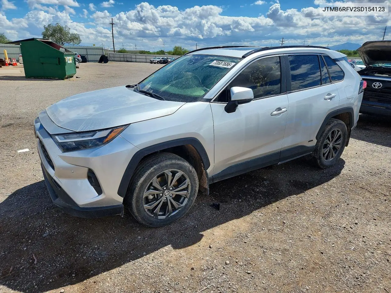 TOYOTA RAV 4 2025, VIN JTMB6RFV2SD154123
