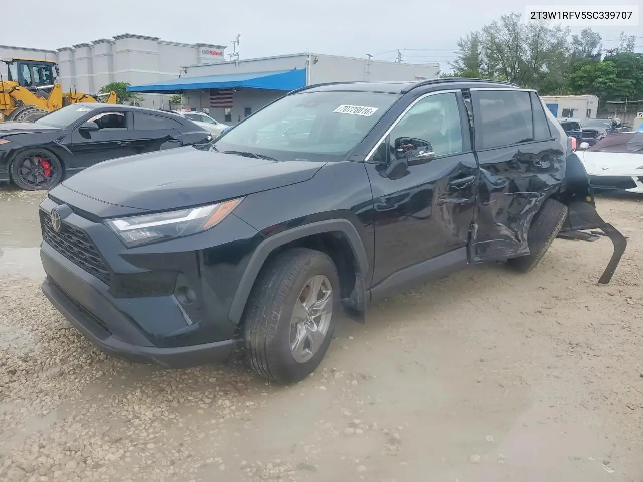 TOYOTA RAV 4 2025, VIN 2T3W1RFV5SC339707