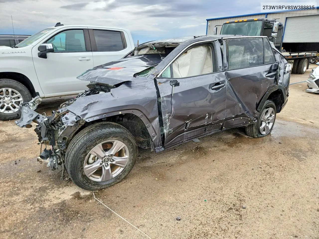 TOYOTA RAV 4 2025, VIN 2T3W1RFV8SW388835