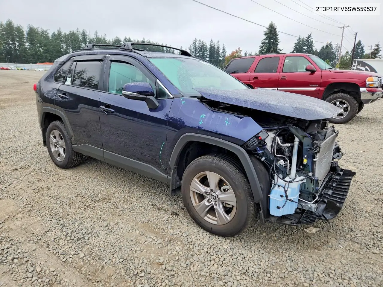 2025 TOYOTA RAV 4 VIN 2T3P1RFV6SW559537 — фото 4