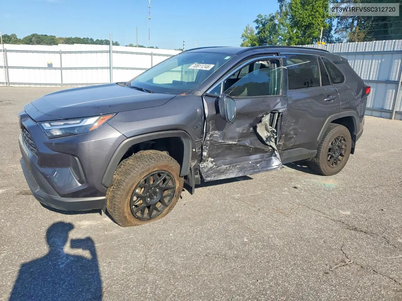 TOYOTA RAV 4 2025, VIN 2T3W1RFV5SC312720