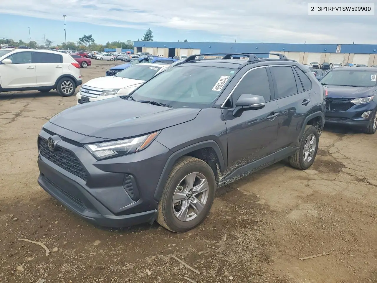 TOYOTA RAV 4 2025, VIN 2T3P1RFV1SW599900