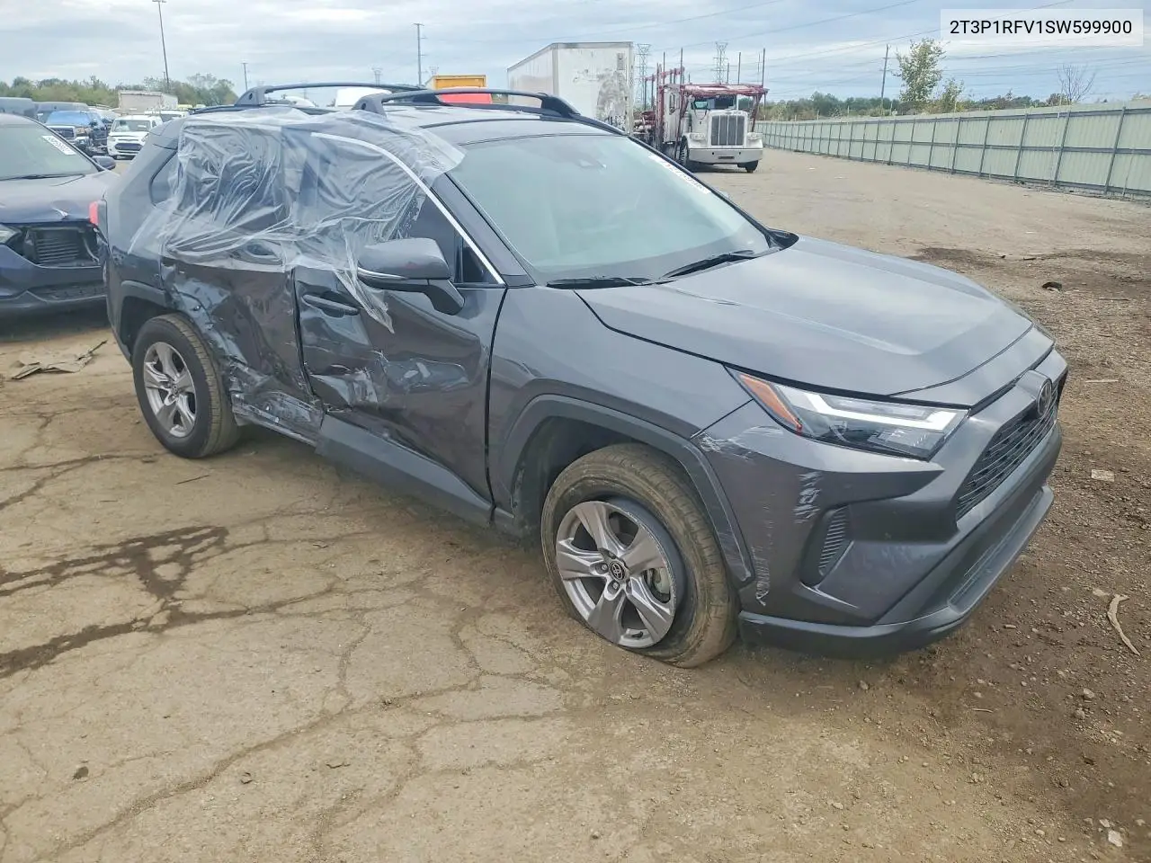2025 TOYOTA RAV 4 VIN 2T3P1RFV1SW599900 — фото 4