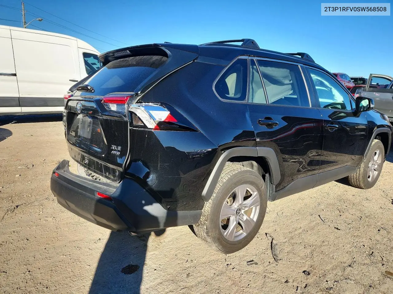 2025 TOYOTA RAV 4 VIN 2T3P1RFV0SW568508 — фото 3