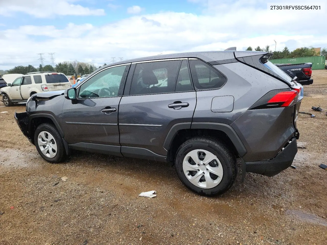 2025 TOYOTA RAV 4 VIN 2T3G1RFV5SC564701 — фото 2