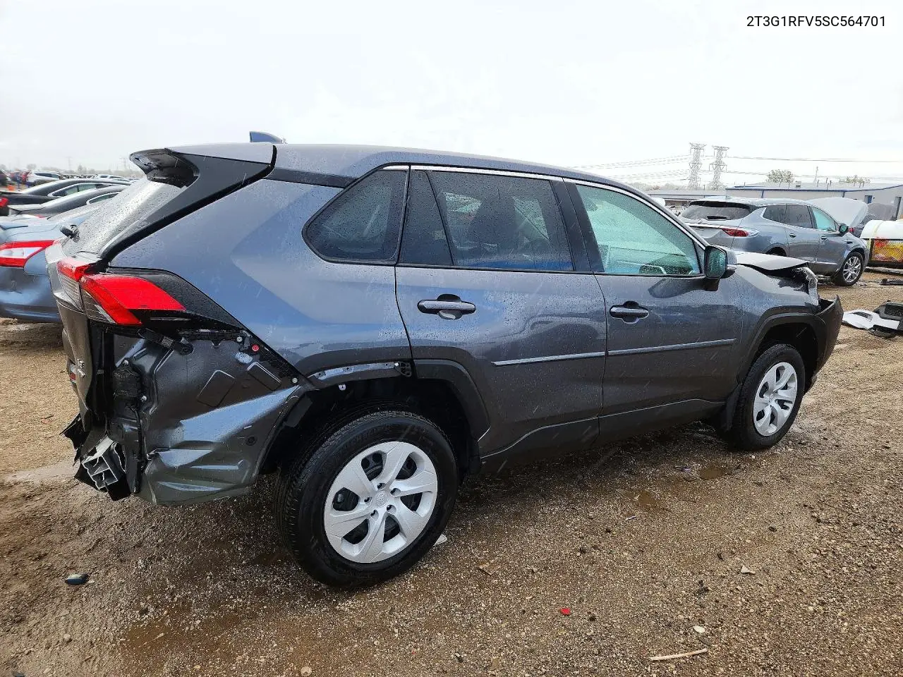 2025 TOYOTA RAV 4 VIN 2T3G1RFV5SC564701 — фото 3