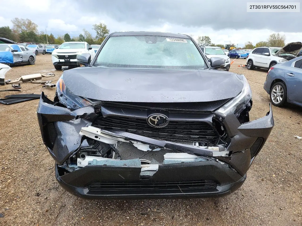 2025 TOYOTA RAV 4 VIN 2T3G1RFV5SC564701 — фото 5
