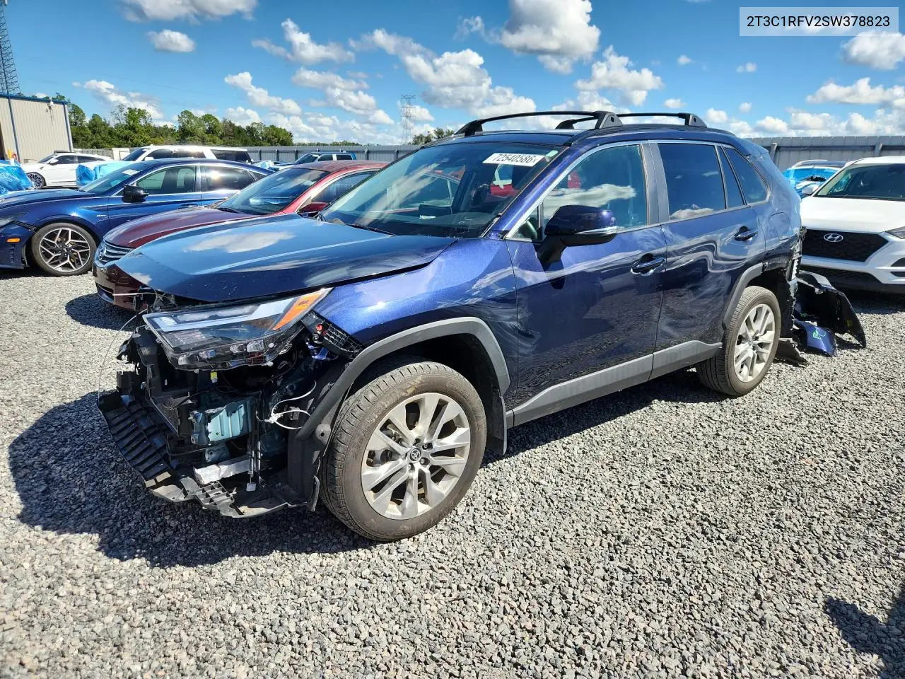 TOYOTA RAV 4 2025, VIN 2T3C1RFV2SW378823