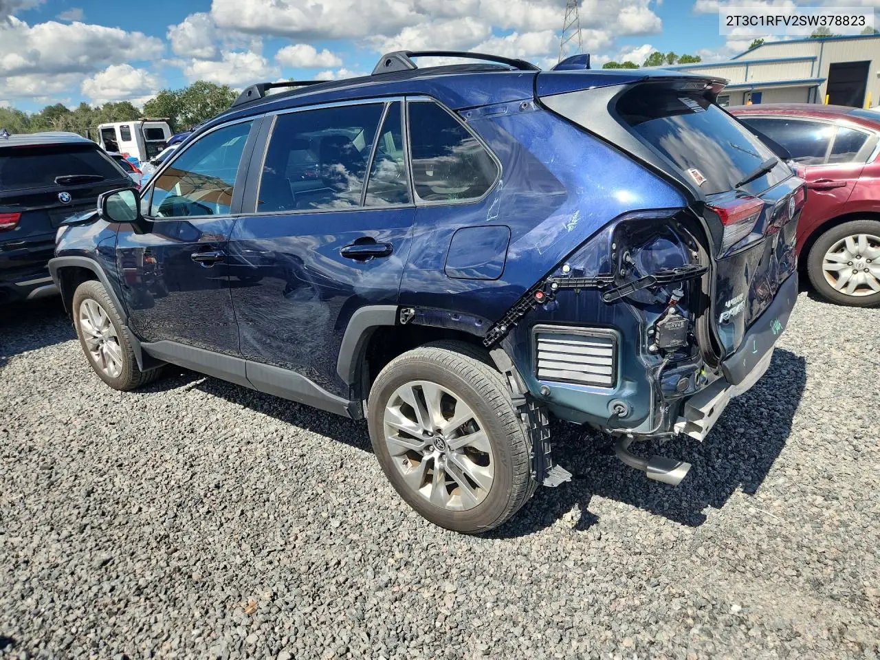 2025 TOYOTA RAV 4 VIN 2T3C1RFV2SW378823 — фото 2