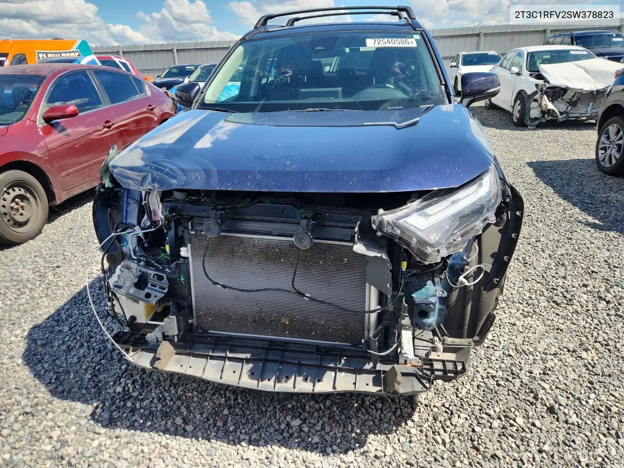 2025 TOYOTA RAV 4 VIN 2T3C1RFV2SW378823 — фото 5