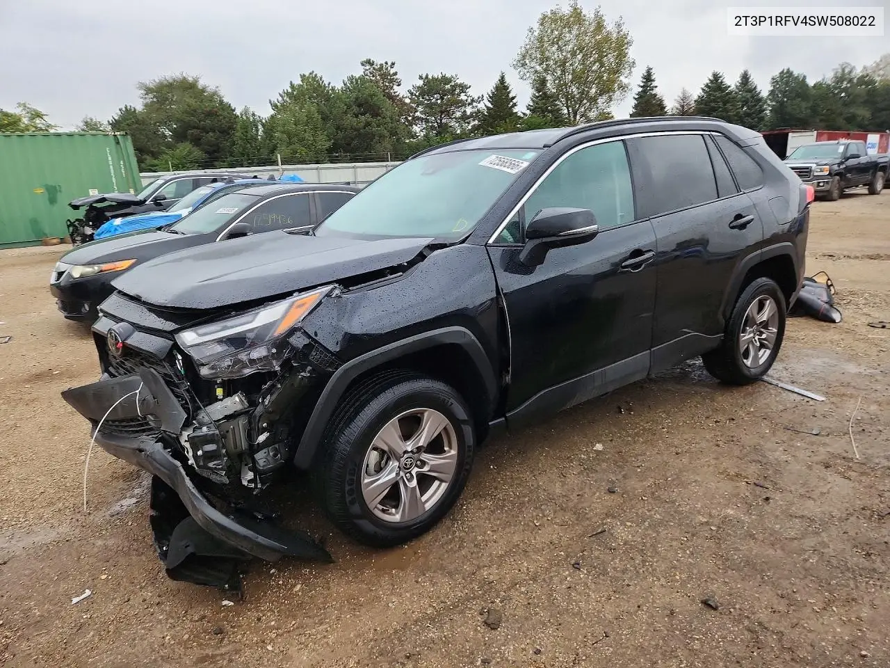TOYOTA RAV 4 2025, VIN 2T3P1RFV4SW508022