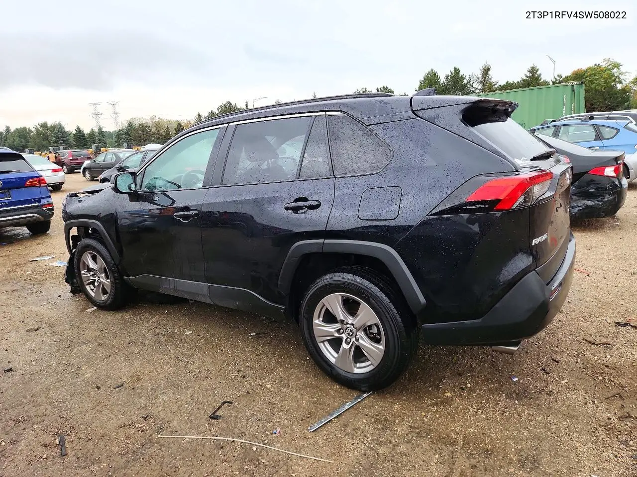 2025 TOYOTA RAV 4 VIN 2T3P1RFV4SW508022 — фото 2