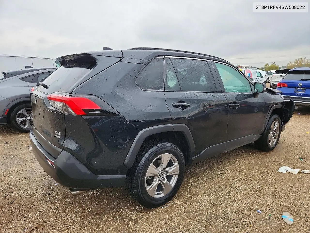 2025 TOYOTA RAV 4 VIN 2T3P1RFV4SW508022 — фото 3