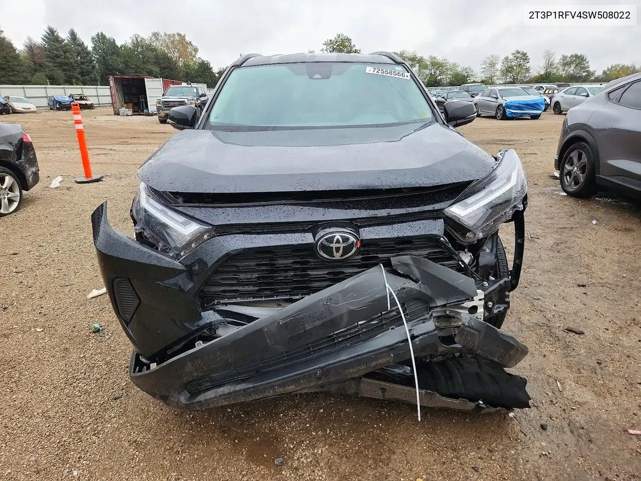 2025 TOYOTA RAV 4 VIN 2T3P1RFV4SW508022 — фото 5