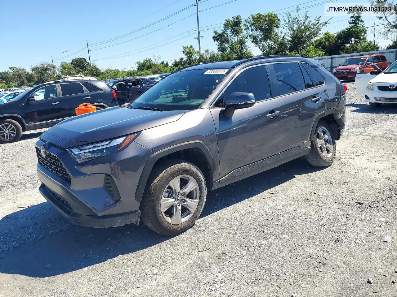TOYOTA RAV 4 2025, VIN JTMRWRFV6SJ081578