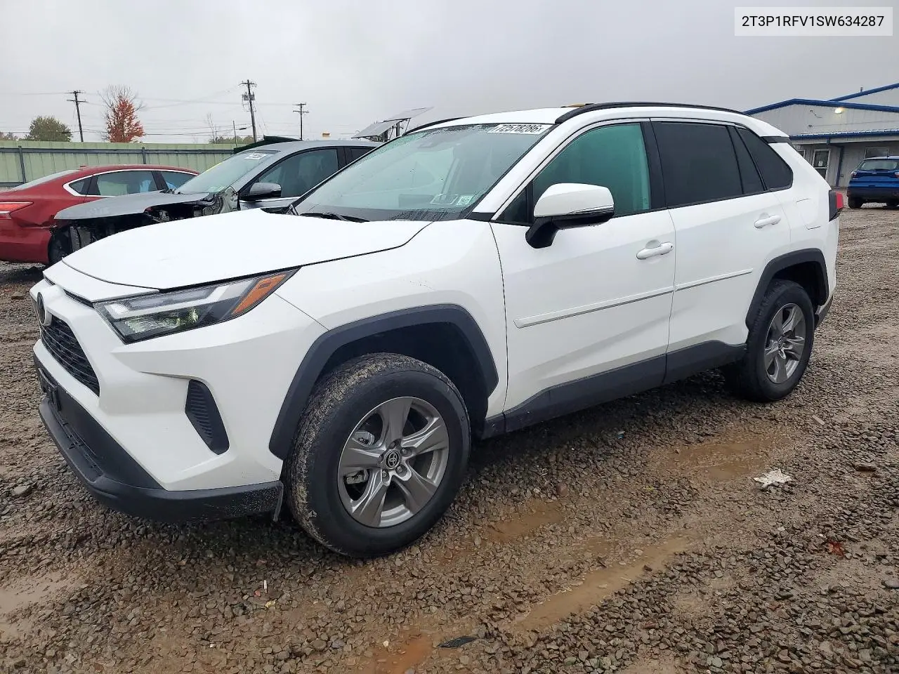 TOYOTA RAV 4 2025, VIN 2T3P1RFV1SW634287
