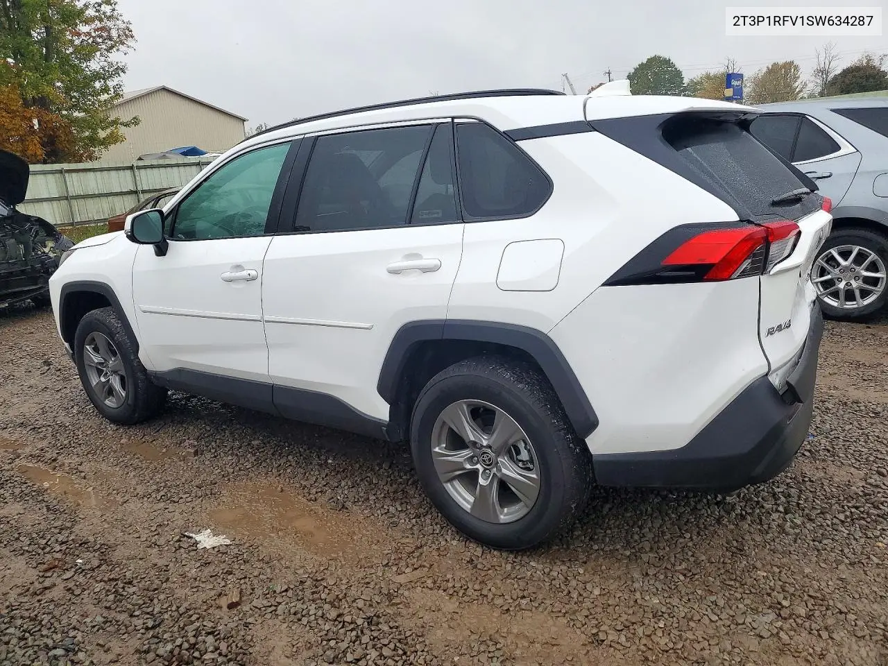 2025 TOYOTA RAV 4 VIN 2T3P1RFV1SW634287 — фото 2