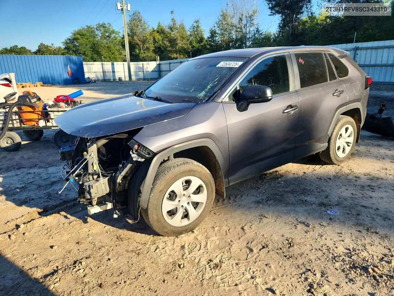 TOYOTA RAV 4 2025, VIN 2T3H1RFV8SC343310