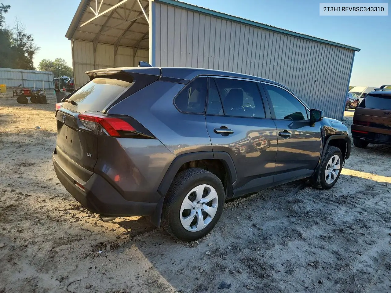 2025 TOYOTA RAV 4 VIN 2T3H1RFV8SC343310 — фото 3