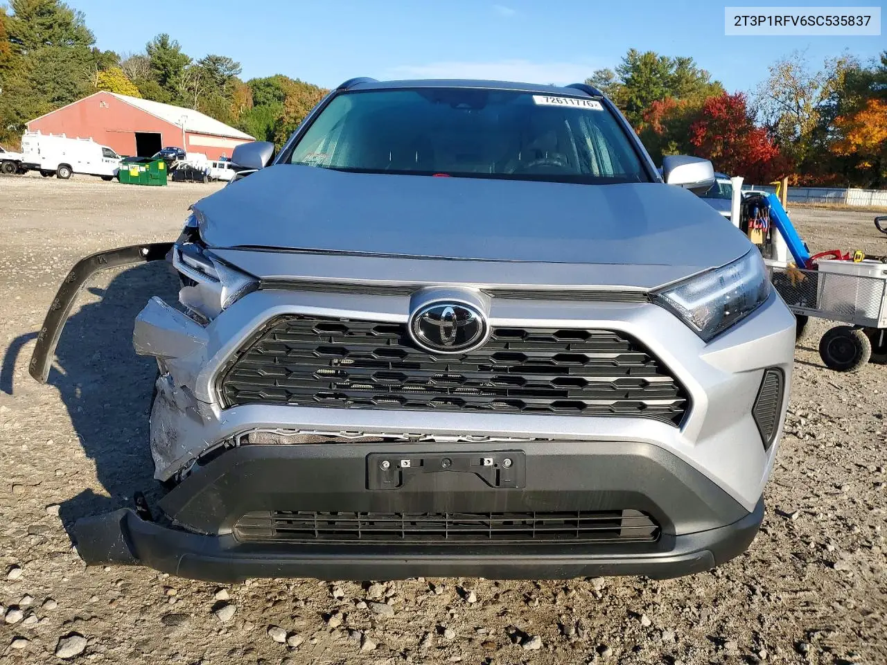 2025 TOYOTA RAV 4 VIN 2T3P1RFV6SC535837 — фото 5