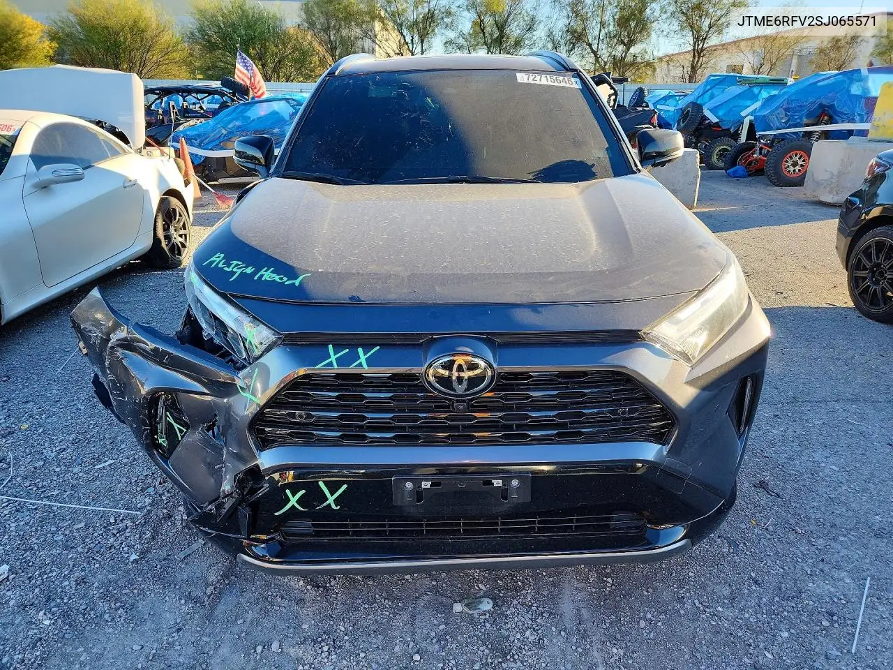 2025 TOYOTA RAV 4 VIN JTME6RFV2SJ065571 — фото 5