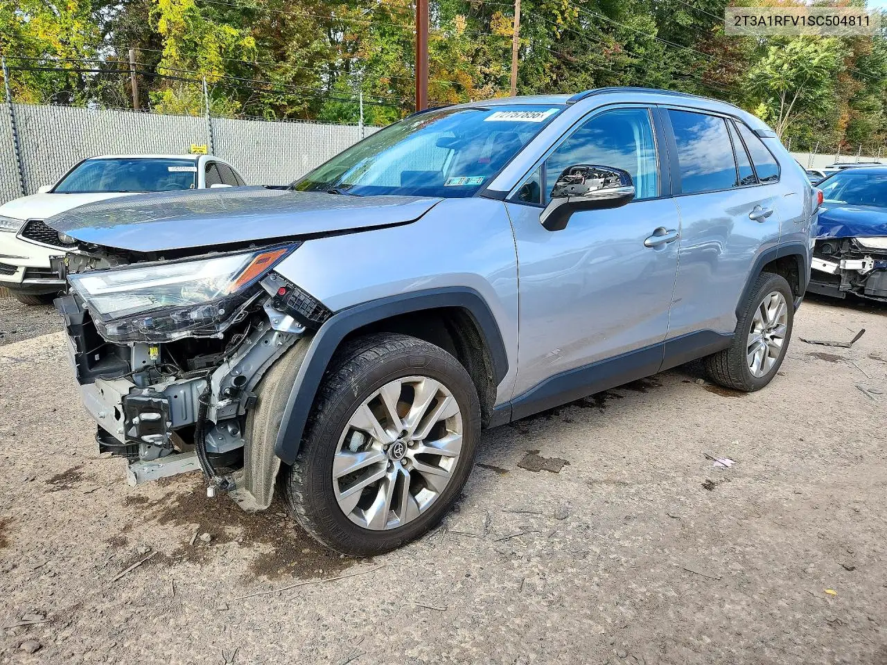 TOYOTA RAV 4 2025, VIN 2T3A1RFV1SC504811