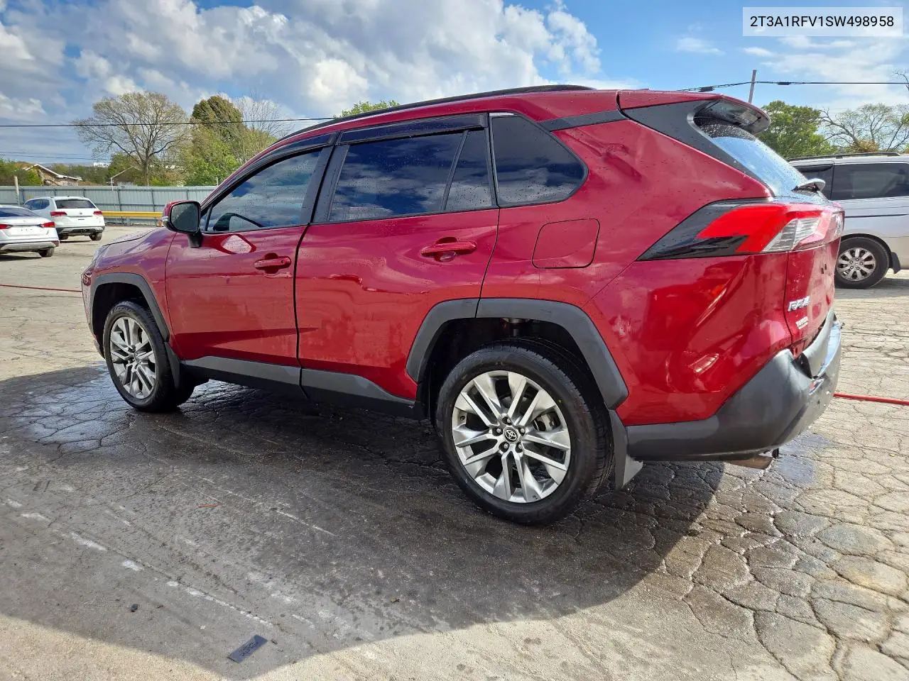2025 TOYOTA RAV 4 VIN 2T3A1RFV1SW498958 — фото 2