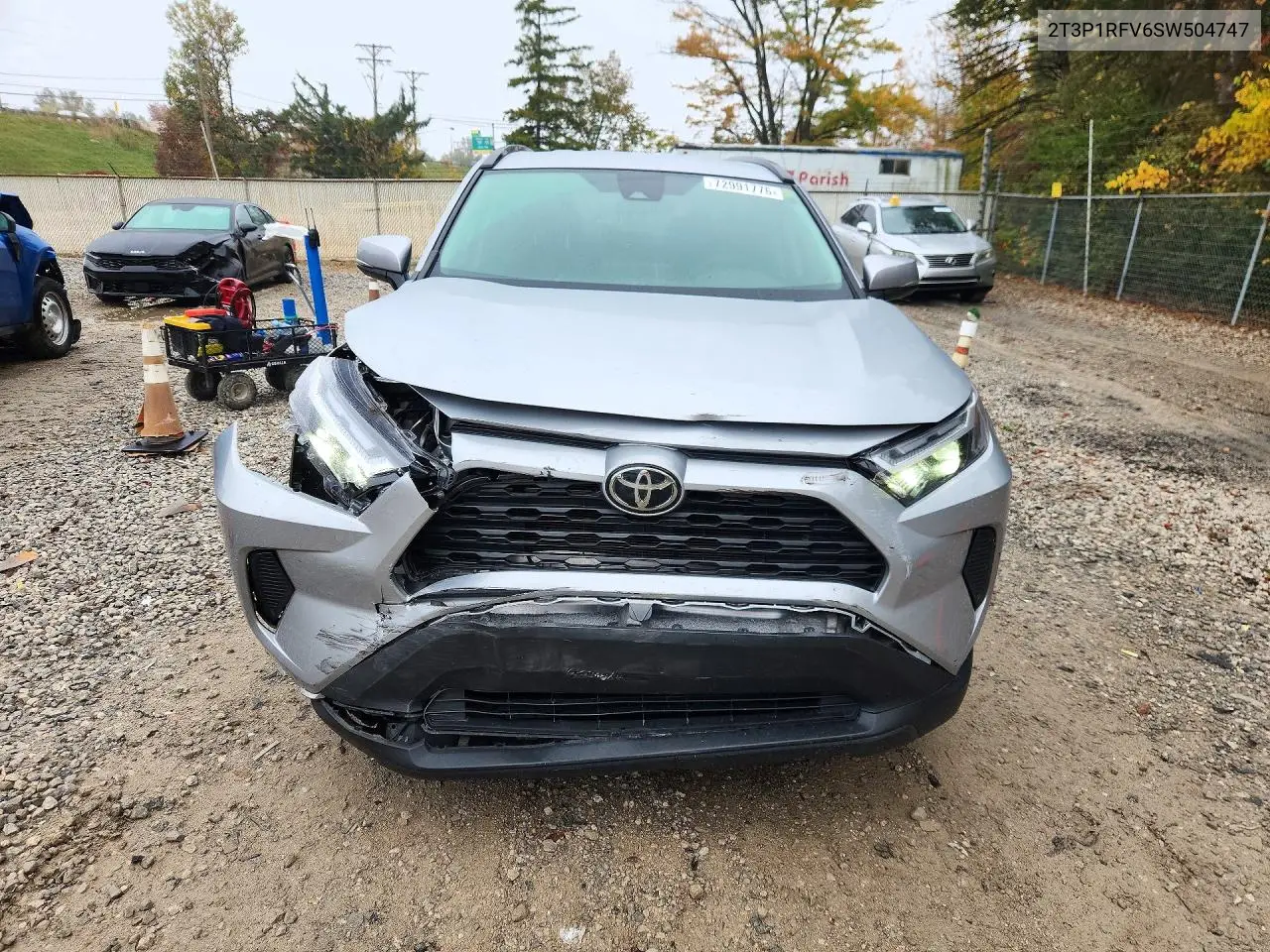 2025 TOYOTA RAV 4 VIN 2T3P1RFV6SW504747 — фото 5