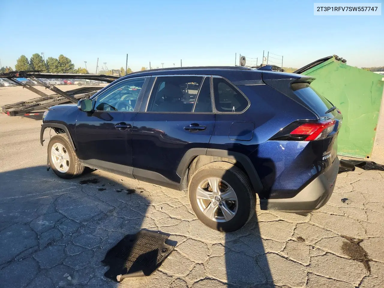 2025 TOYOTA RAV 4 VIN 2T3P1RFV7SW557747 — фото 2