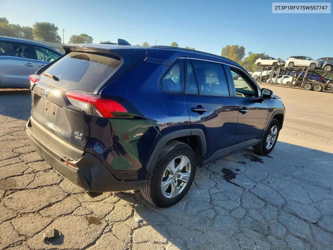 2025 TOYOTA RAV 4 VIN 2T3P1RFV7SW557747 — фото 3