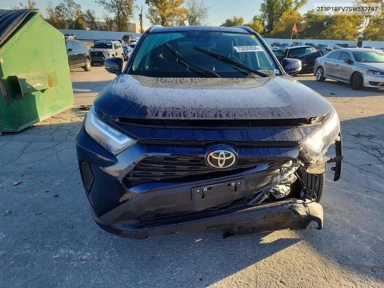 2025 TOYOTA RAV 4 VIN 2T3P1RFV7SW557747 — фото 5