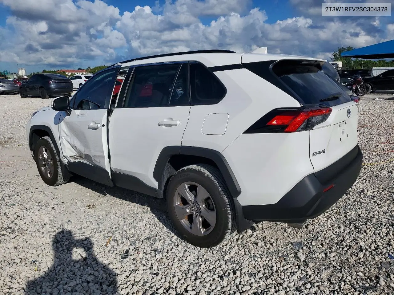 2025 TOYOTA RAV 4 VIN 2T3W1RFV2SC304378 — фото 2