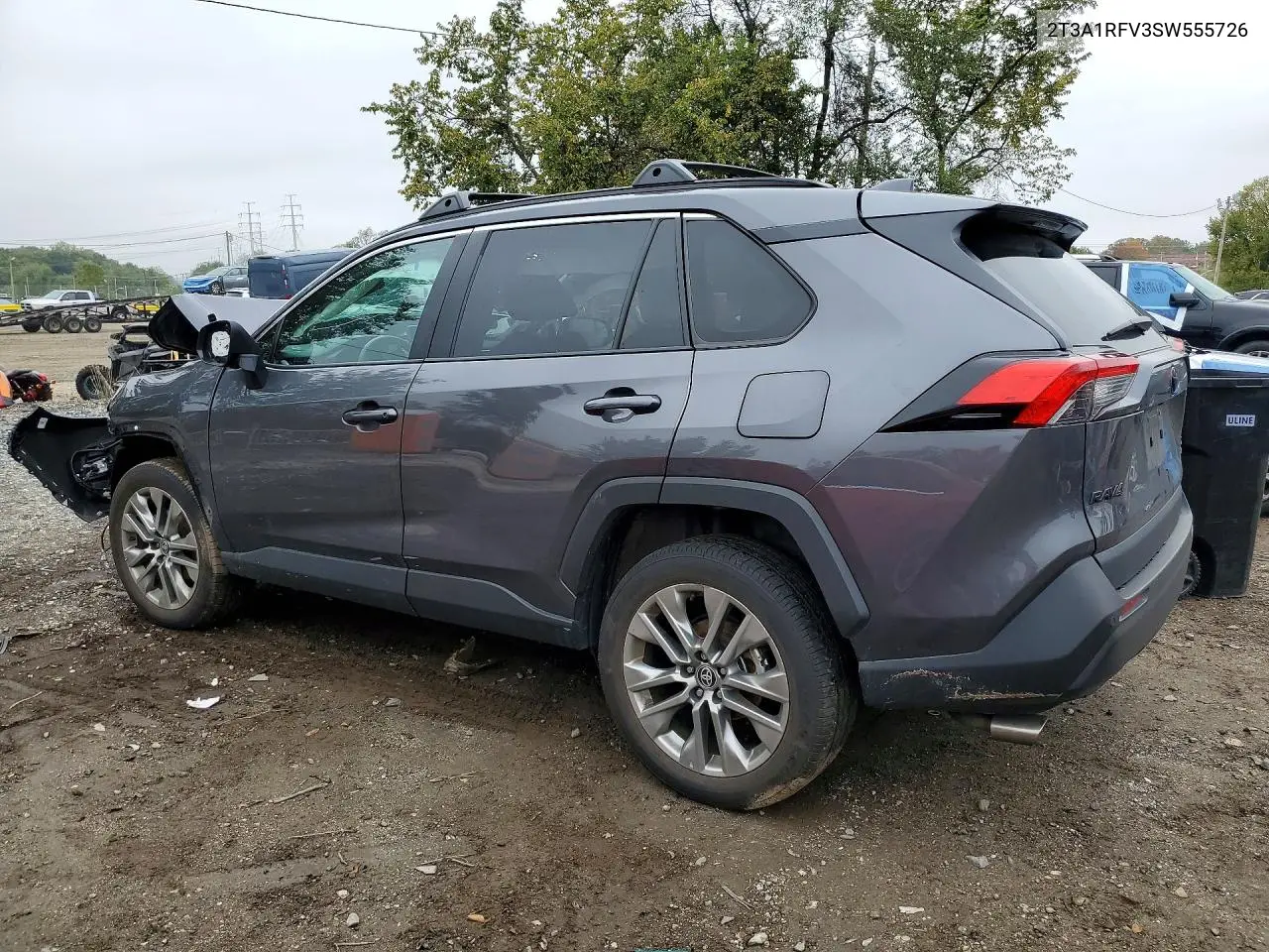 2025 TOYOTA RAV 4 VIN 2T3A1RFV3SW555726 — фото 2