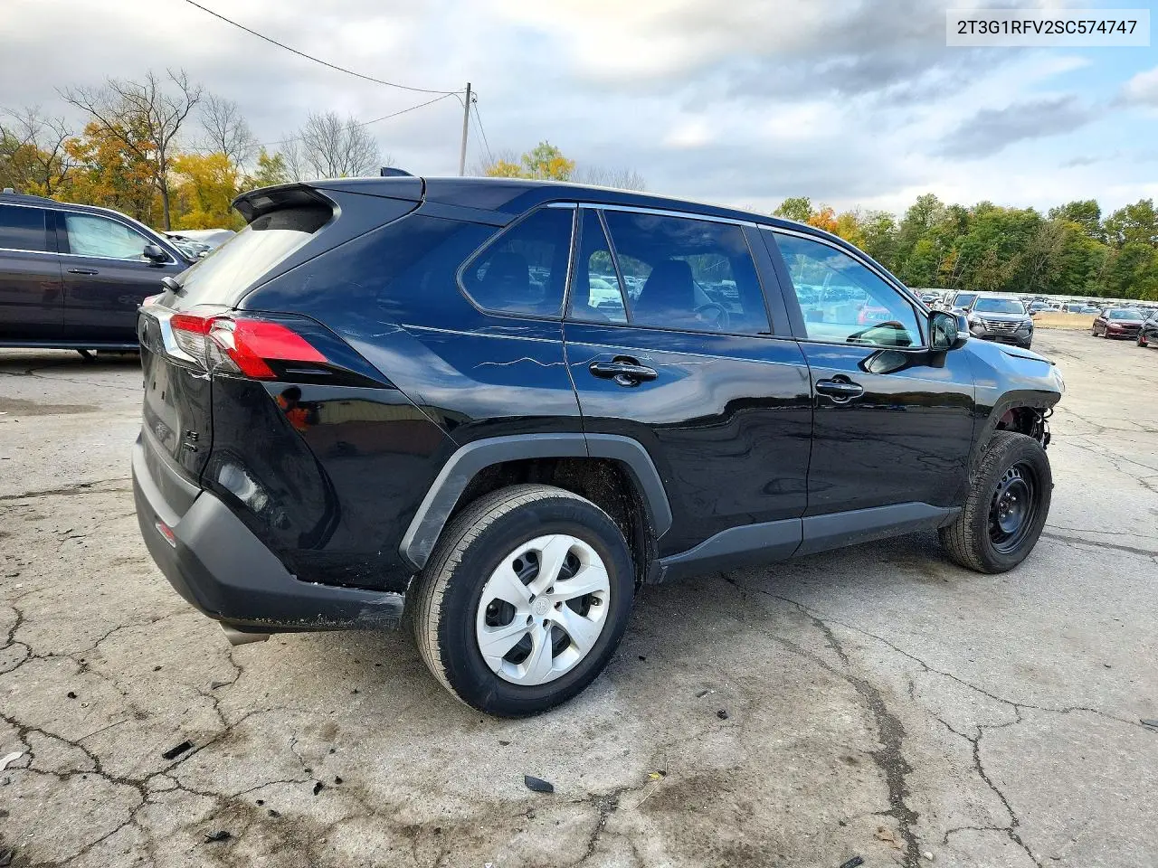2025 TOYOTA RAV 4 VIN 2T3G1RFV2SC574747 — фото 3