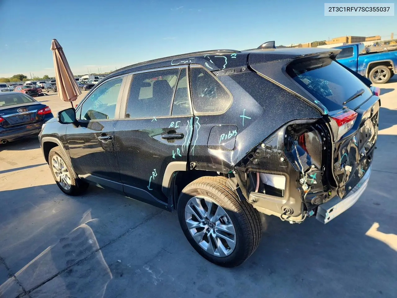 2025 TOYOTA RAV 4 VIN 2T3C1RFV7SC355037 — фото 2