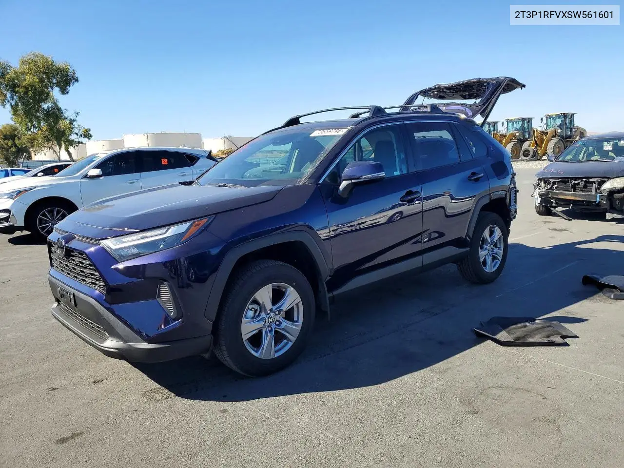 TOYOTA RAV 4 2025, VIN 2T3P1RFVXSW561601
