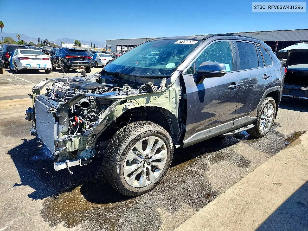 TOYOTA RAV 4 2025, VIN 2T3C1RFV8SW431296