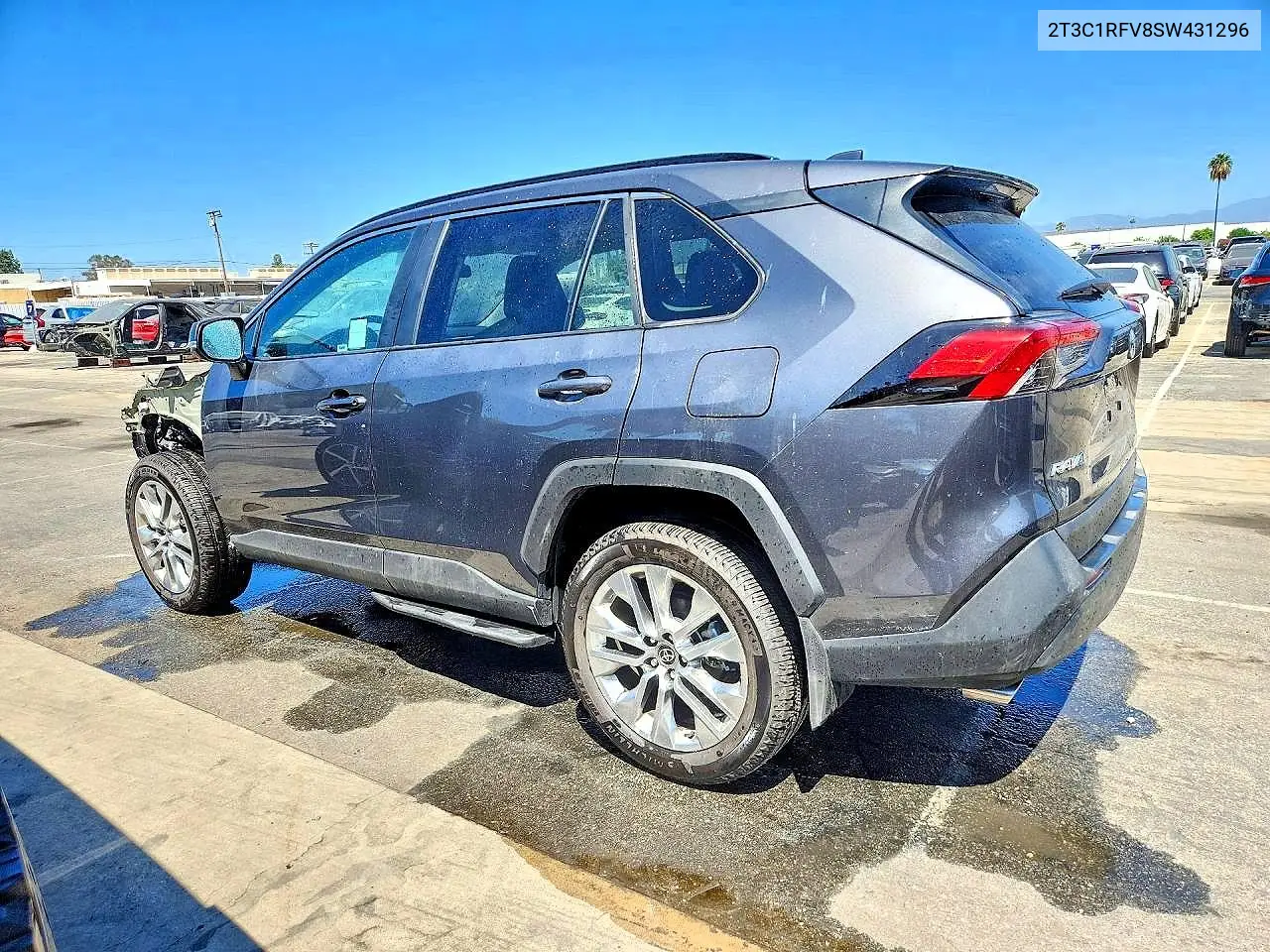2025 TOYOTA RAV 4 VIN 2T3C1RFV8SW431296 — фото 2