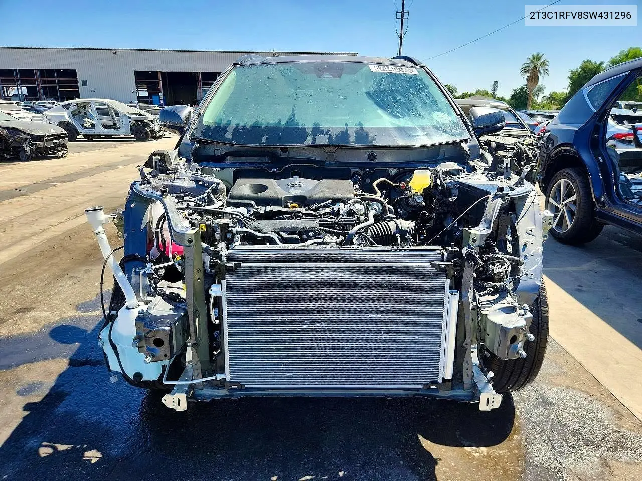 2025 TOYOTA RAV 4 VIN 2T3C1RFV8SW431296 — фото 5