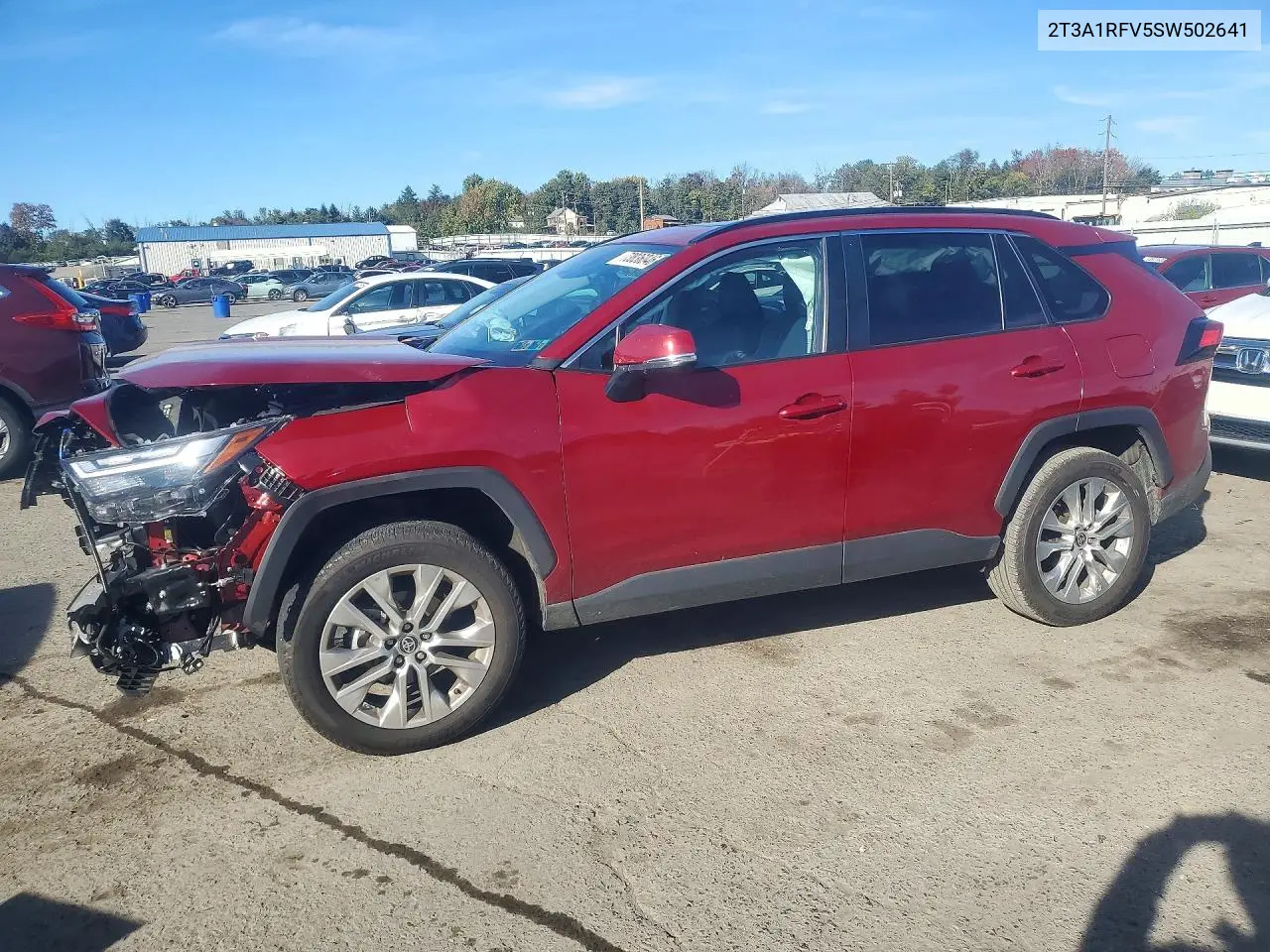TOYOTA RAV 4 2025, VIN 2T3A1RFV5SW502641