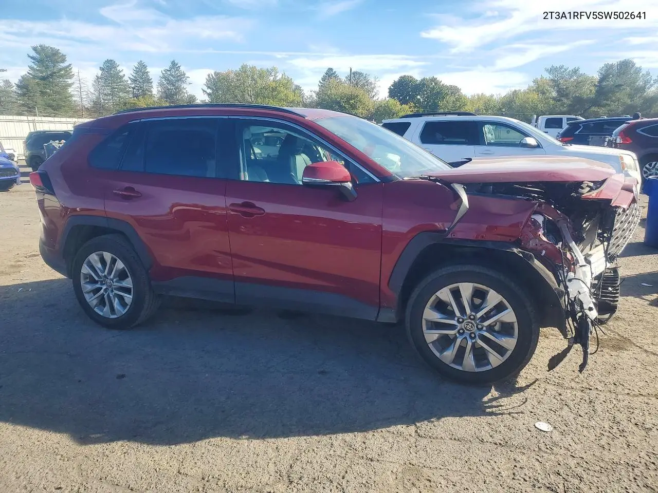 2025 TOYOTA RAV 4 VIN 2T3A1RFV5SW502641 — фото 4