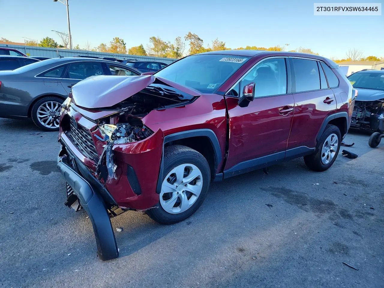 TOYOTA RAV 4 2025, VIN 2T3G1RFVXSW634465