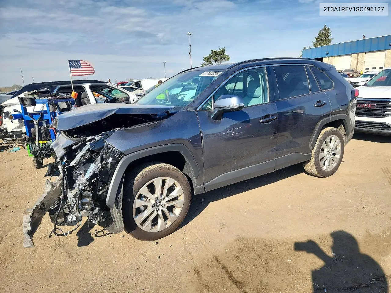 TOYOTA RAV 4 2025, VIN 2T3A1RFV1SC496127