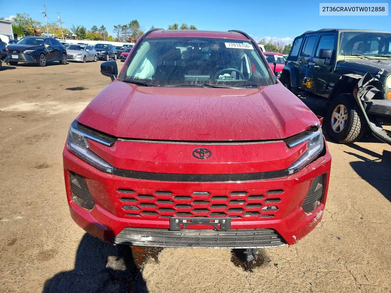 2026 TOYOTA RAV 4 VIN 2T36CRAV0TW012858 — фото 5