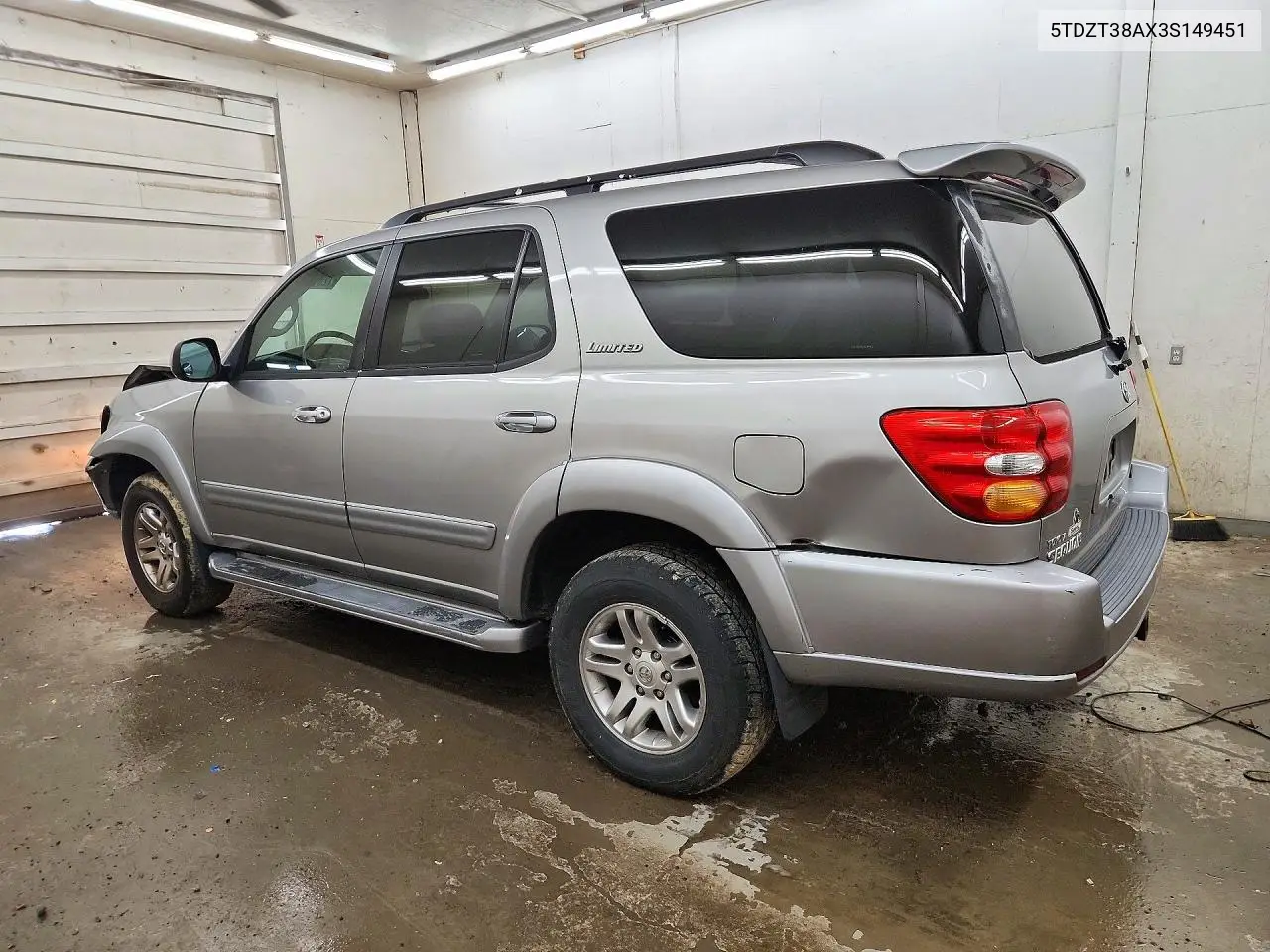 2003 TOYOTA SEQUOIA VIN 5TDZT38AX3S149451 — фото 2
